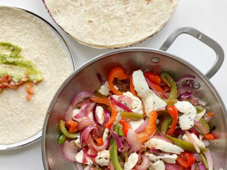 Halloumi Fajitas 