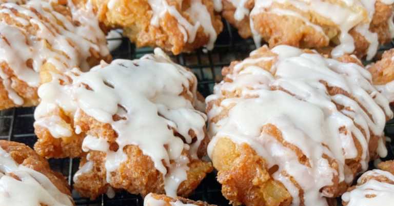Caramel Apple Fritters
