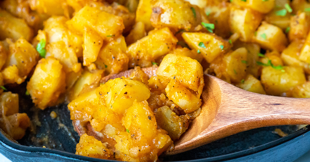 Southern Smothered Potatoes - Easy Healthy Recipes