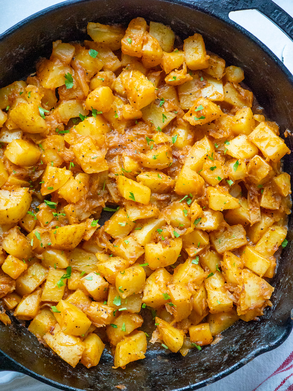 Southern Smothered Potatoes 