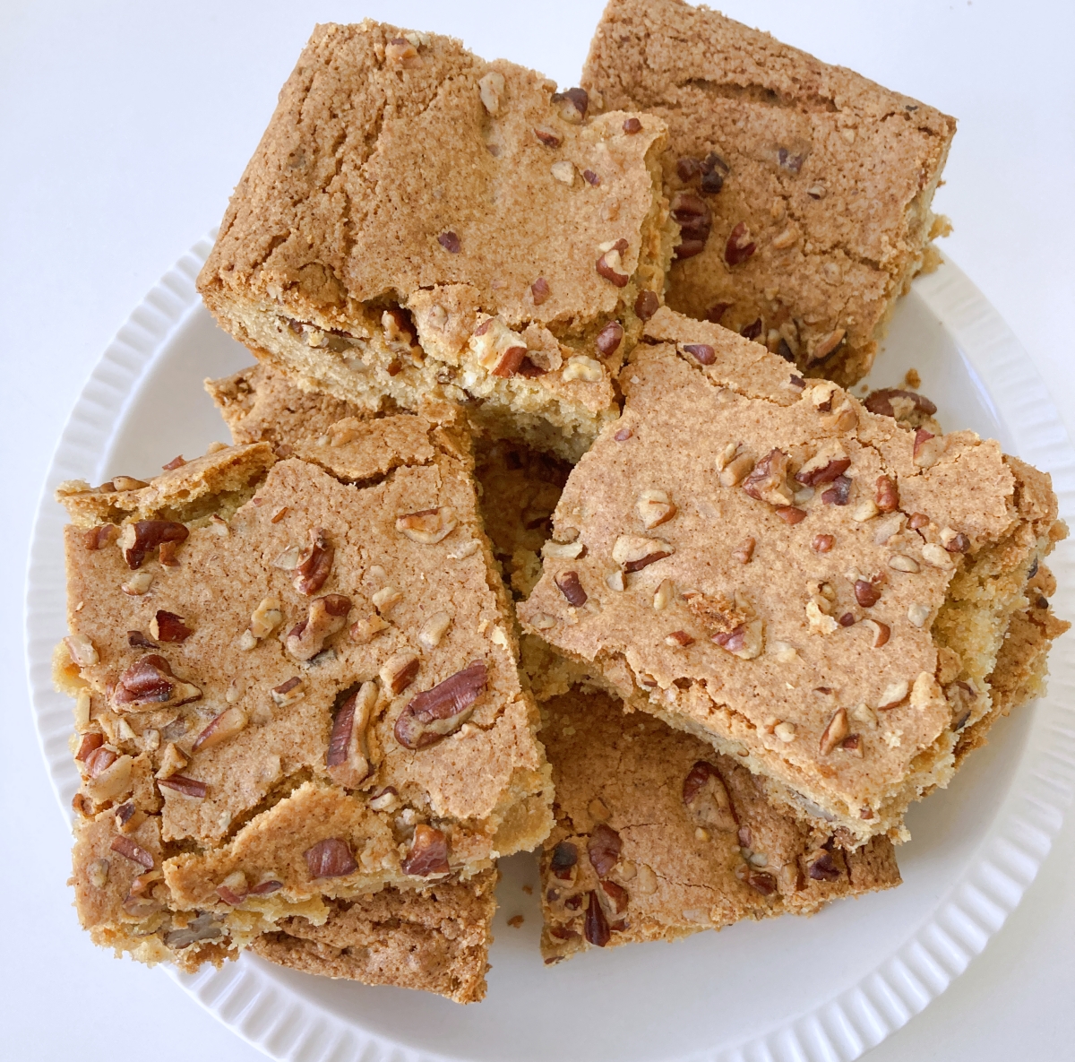 Maple Pecan Blondies