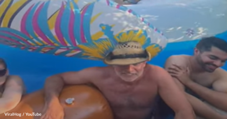 Man Outdoes Everyone At Floatie-Themed Pool Party