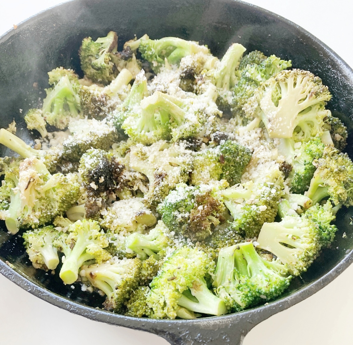 Caramelized Broccoli with Garlic