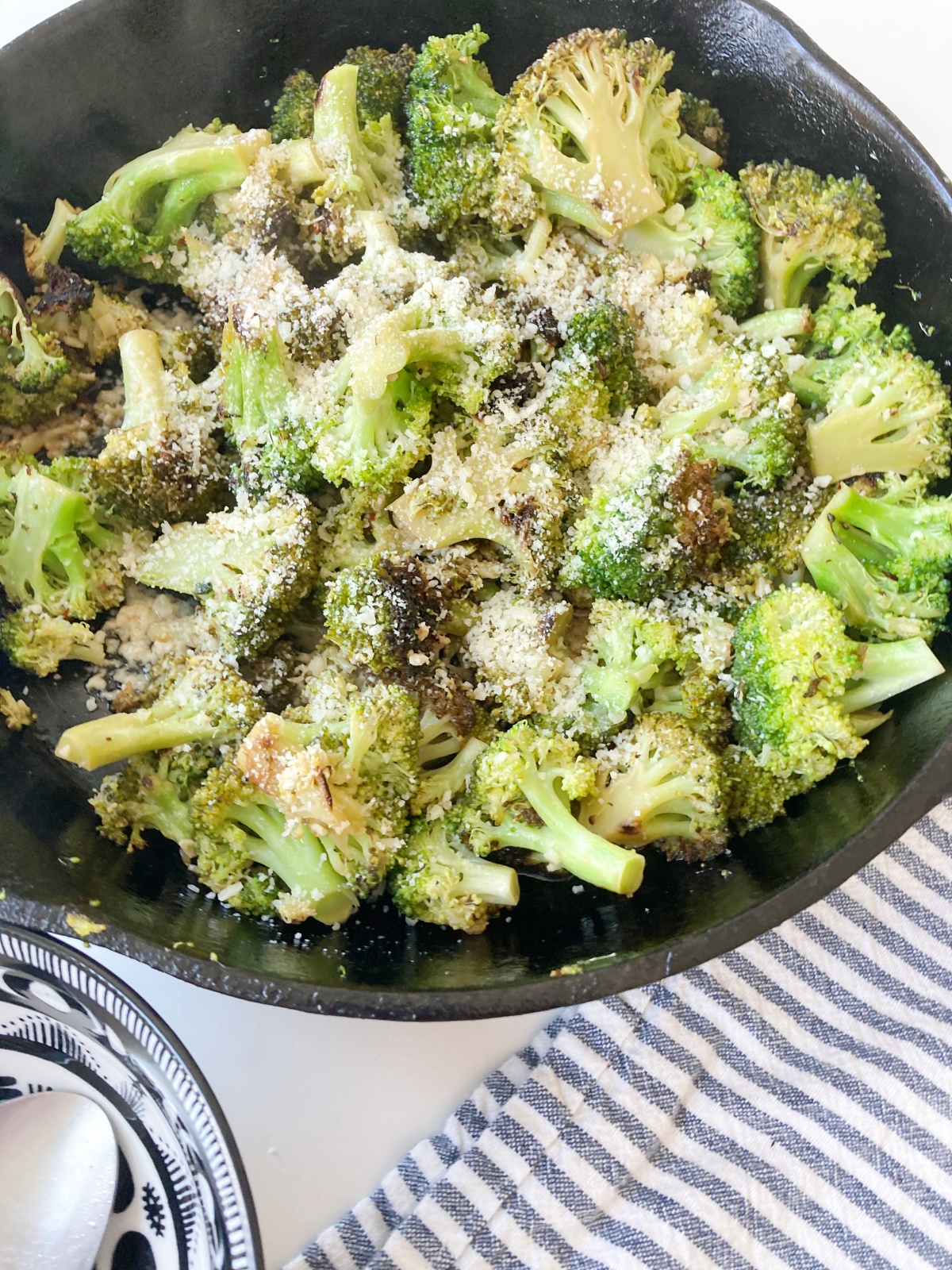 Caramelized Broccoli with Garlic