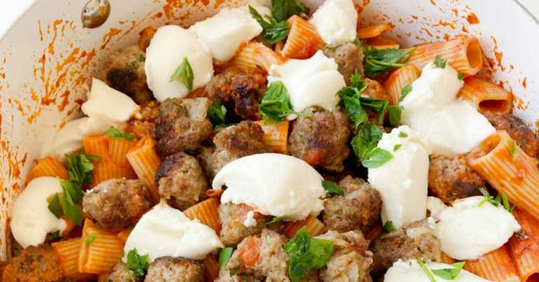 Italian Meatballs with Ricotta