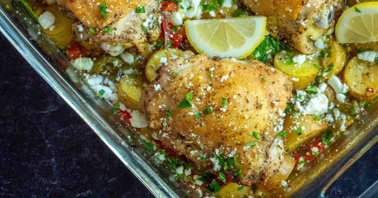 One-Pan Mediterranean Chicken