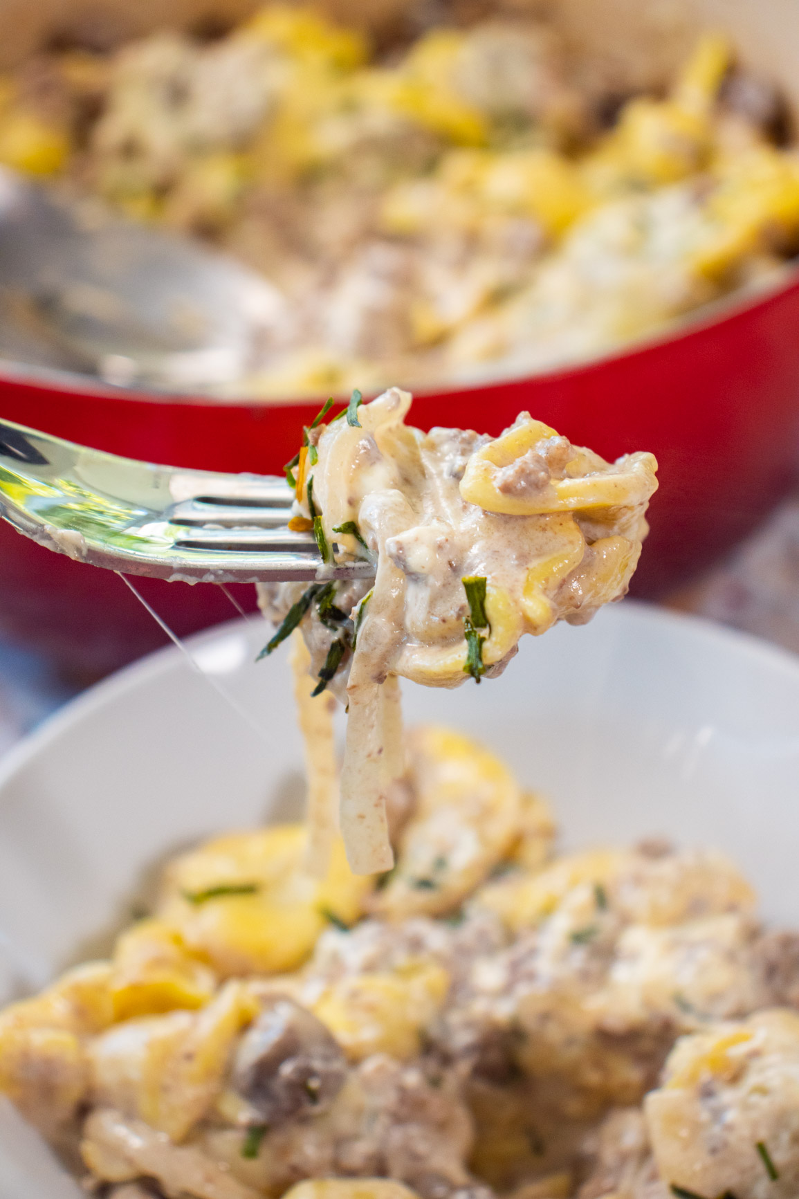 Weeknight Tortellini Skillet