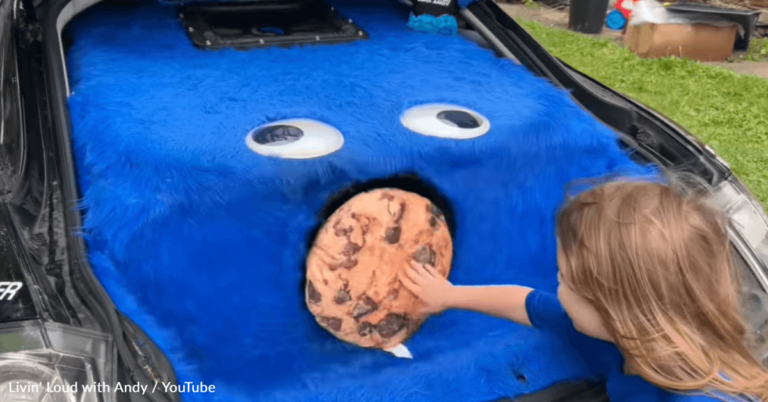 Custom Car Subwoofer Lets Cookie Monster Eat A Cookie