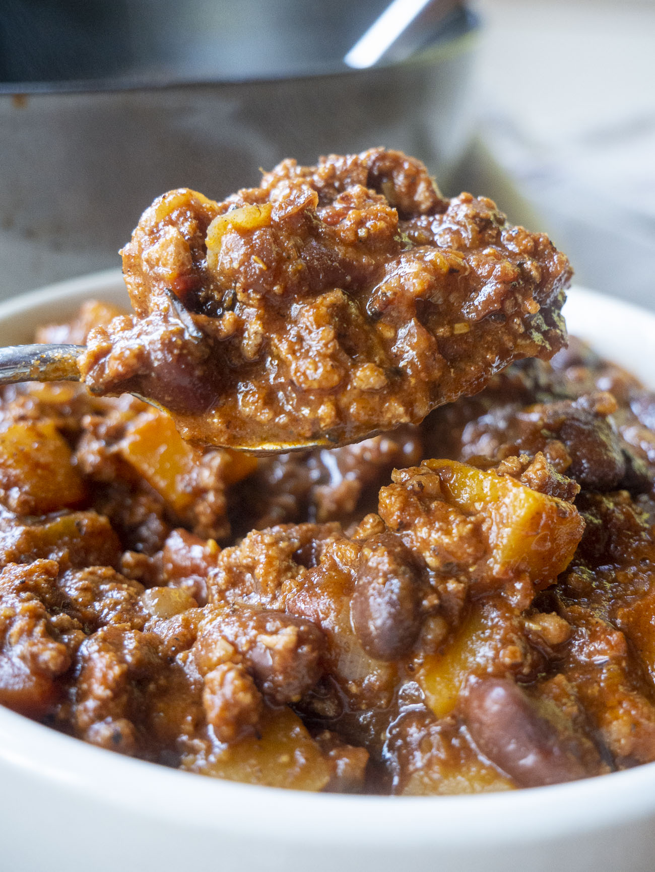 Black Bean Butternut Turkey Chili-image