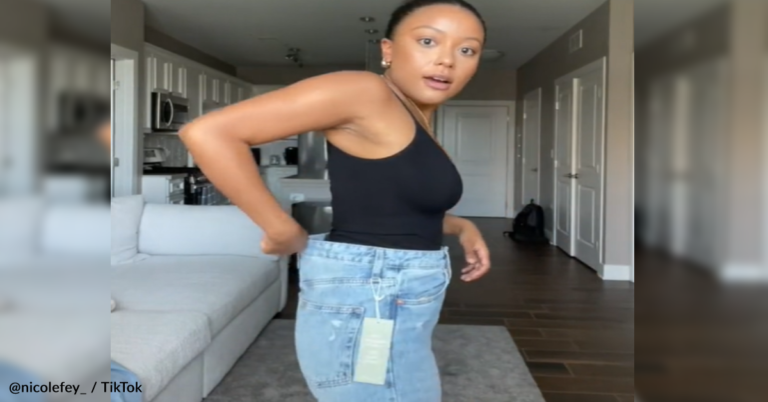 Fashion Influencer Shares Pants-Fitting Hack To Save Time