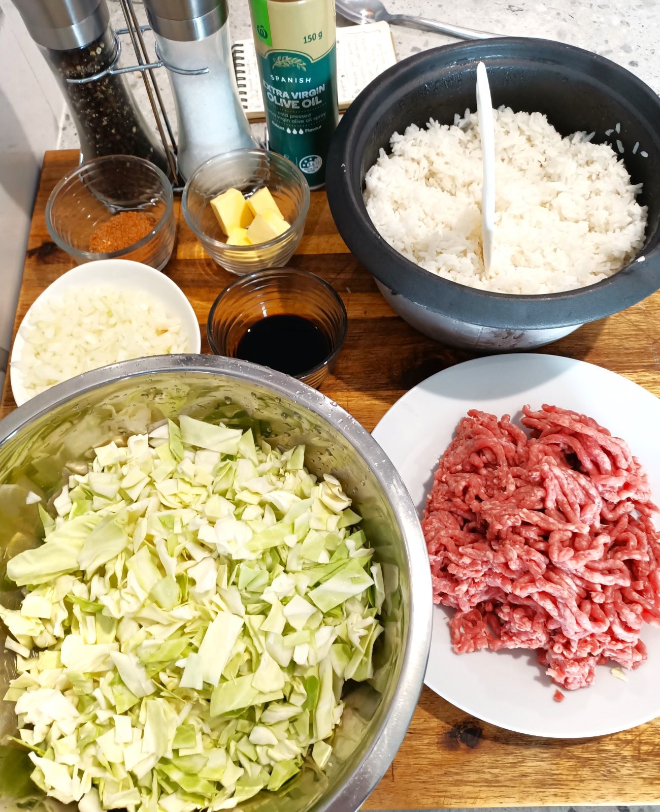 Beef, Cabbage, and Rice Vertical 1