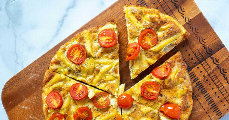 Tomato Pasta Frittata
