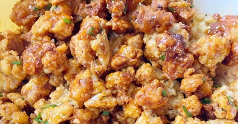 Korean Popcorn Cauliflower