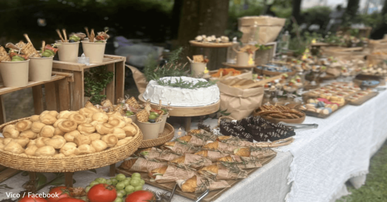 Couple Spends Just $800 On Gorgeous Catering Spread And Here’s How