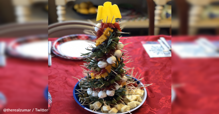 People Are Making Christmas Tree Charcuterie Boards For The Holiday Season