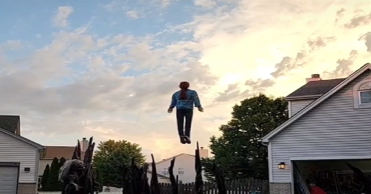 “Stranger Things” Halloween Display Shows Max Levitating In The Air ...