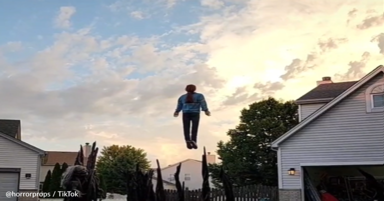 “Stranger Things” Halloween Display Shows Max Levitating In The Air