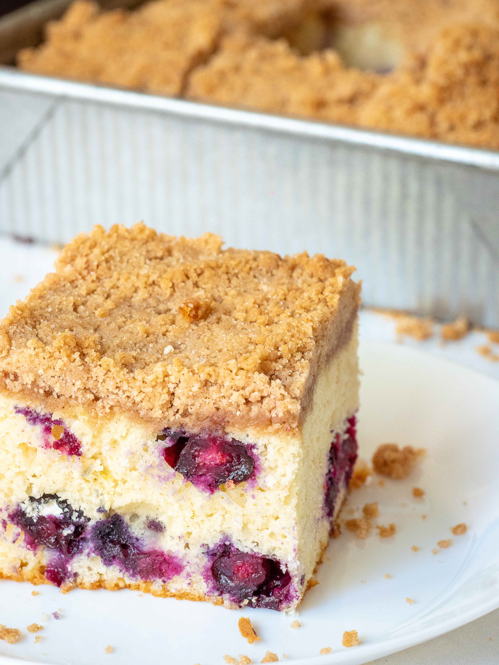 Blueberry Buckle Recipe, Alton Brown