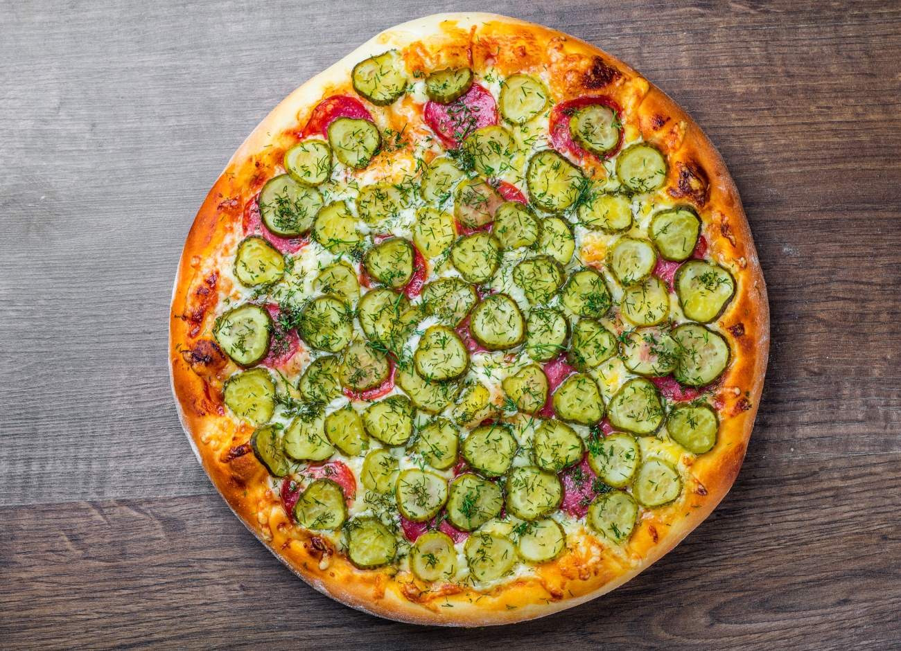 Pickle Pizza Horizontal 1
