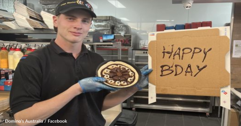 Domino’s Employee Surprises Family When No One Shows Up For Kid’s Birthday Party