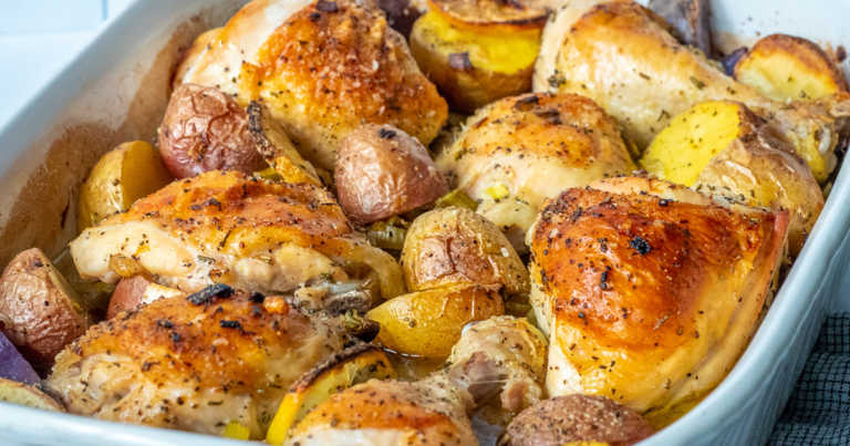 Roasted Lemon Rosemary Chicken