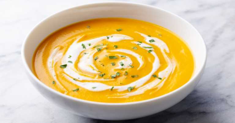 Roasted Acorn Squash Soup