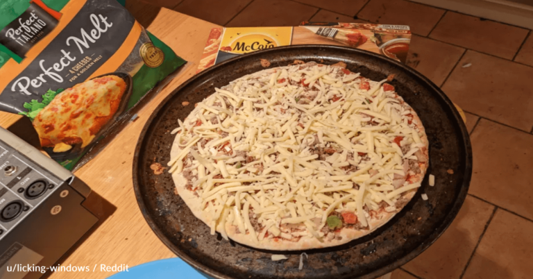 Viral Frozen Pizza Hack Divides The Internet
