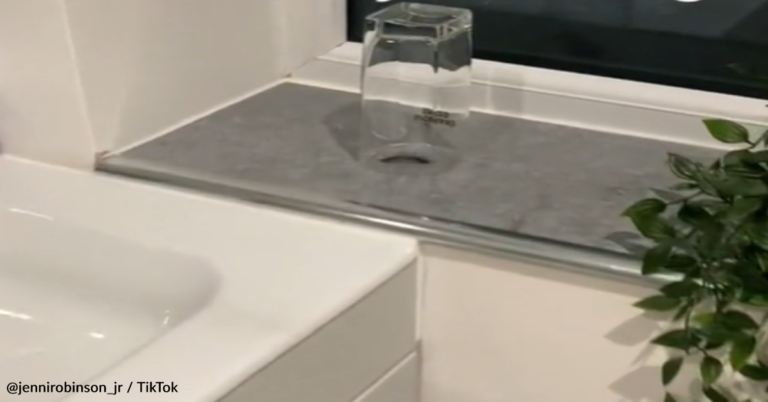 Well-Meaning Dad Thinks He Captured A “Creature” In Daughter’s Bathroom