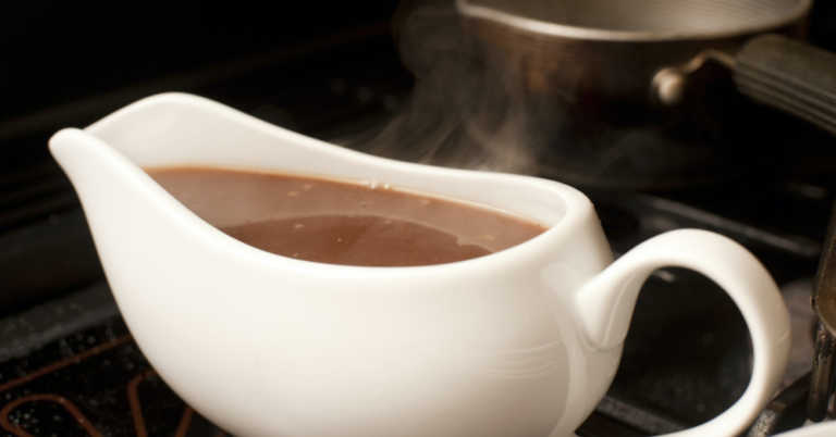 Use These Tricks For A Rich Make-Ahead Gravy That Tastes Like You Used The Drippings