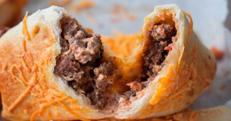 Cheesy Beef Taco Pockets
