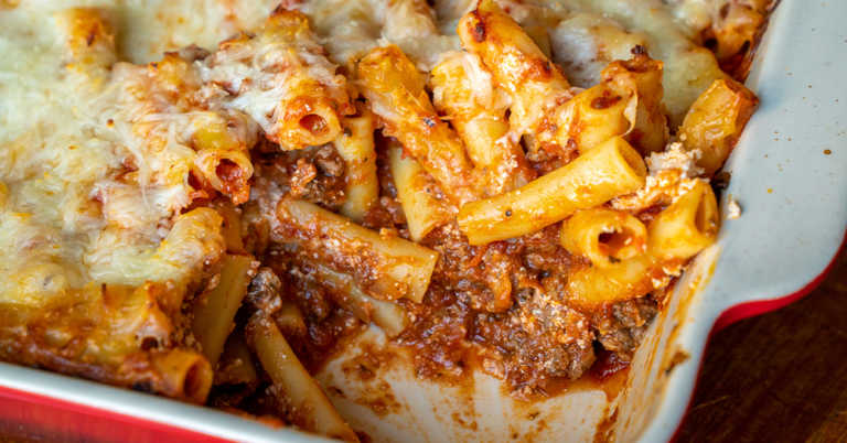 Sour Cream Baked Ziti