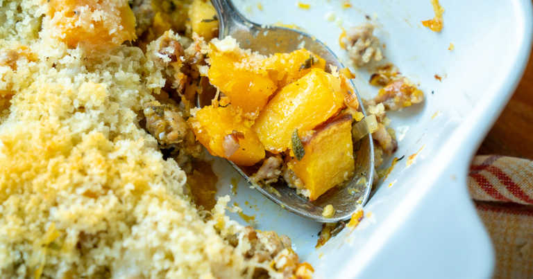 Butternut Squash Casserole