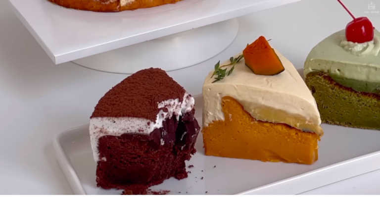 A Rich Chocolate Cake Three Different Ways
