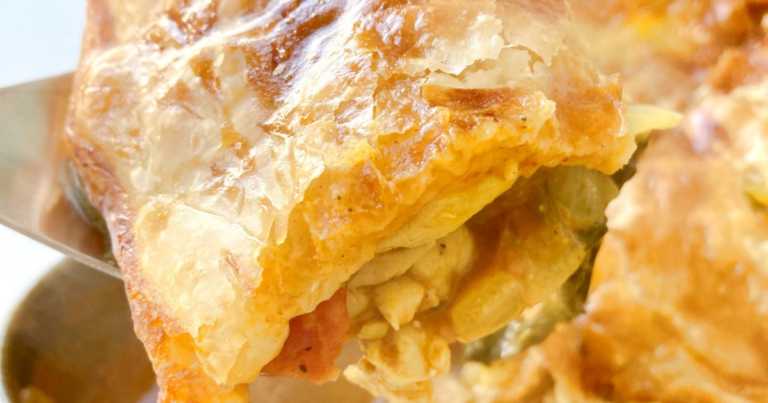 Chicken Curry Pot Pie