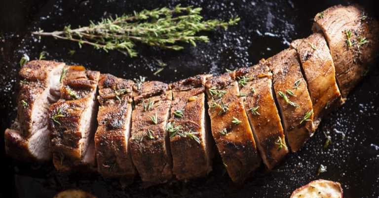 Classic Skillet Pork Tenderloin