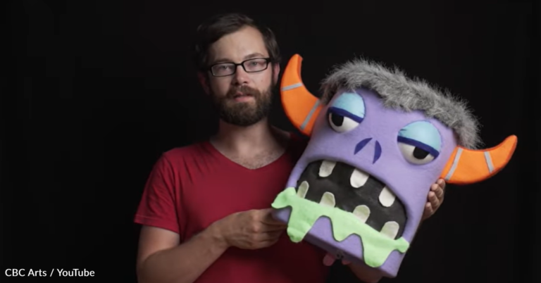 Sculptor Shares How To Make A DIY Monster Mask For Halloween