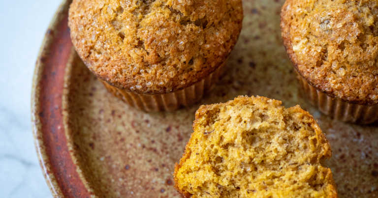Pumpkin Banana Bread Muffins