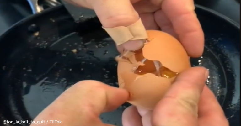 TikTok User Finds Rare Egg With Another Egg Inside