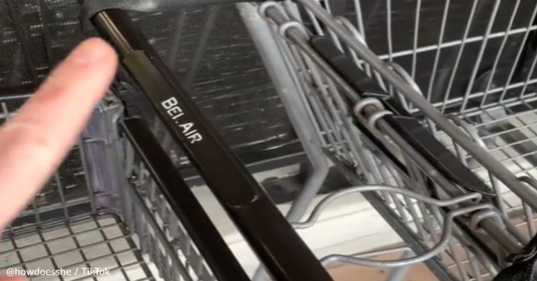 Shopping Cart Hack Makes Large Loads Of Groceries Easier To Handle