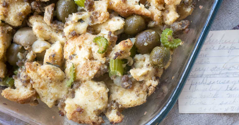 Recipe Tin Project: Turkey Dressing