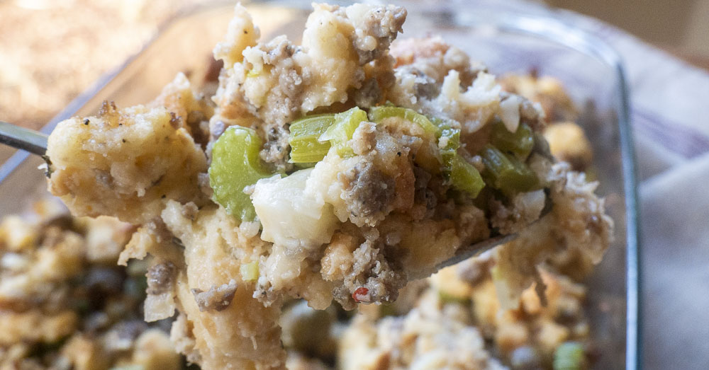 Recipe Tin Project: Turkey Dressing