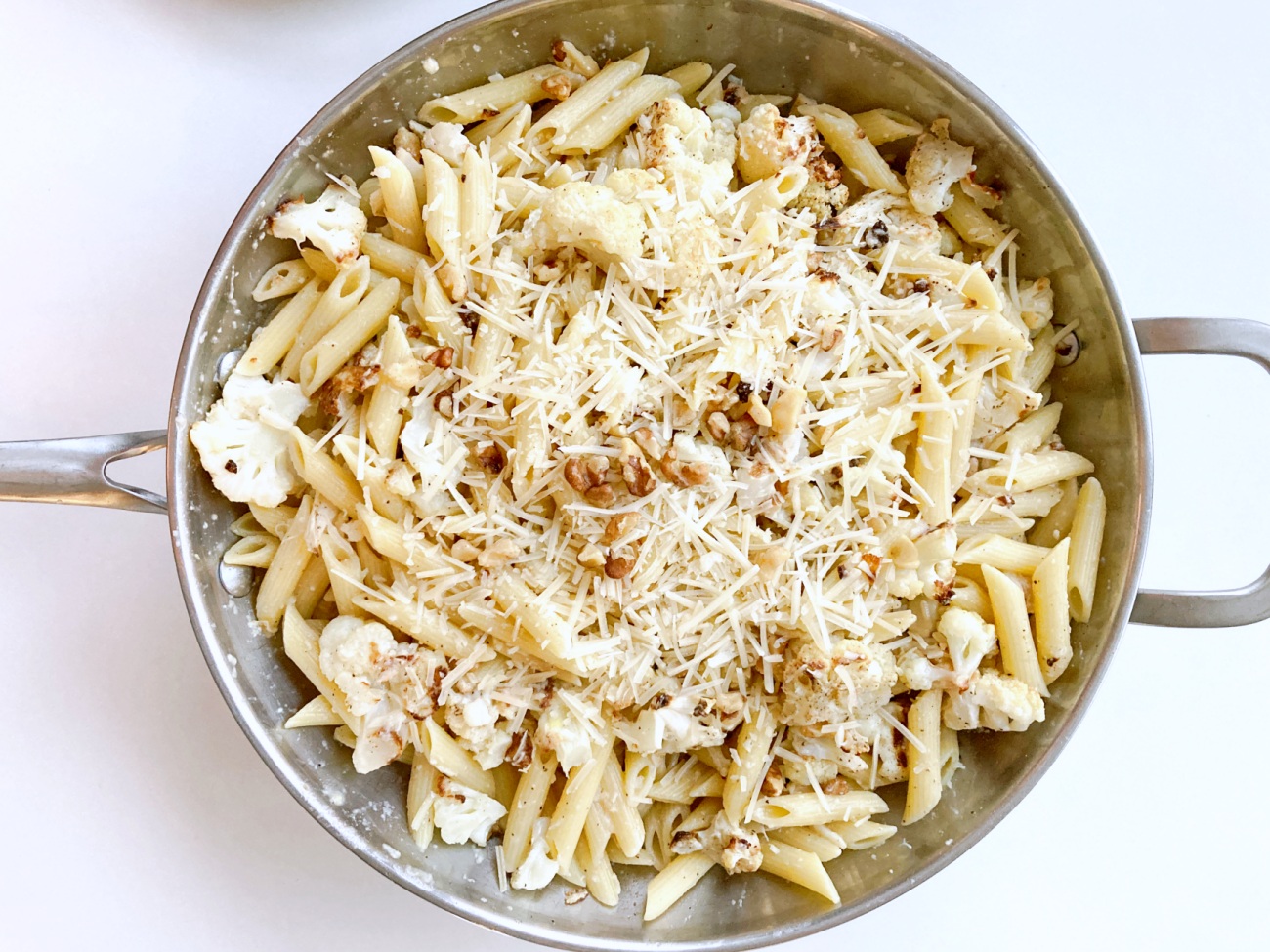 Garlic Cauliflower Penne