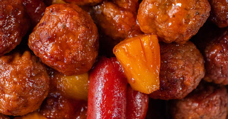 Meatball Pineapple Smokies