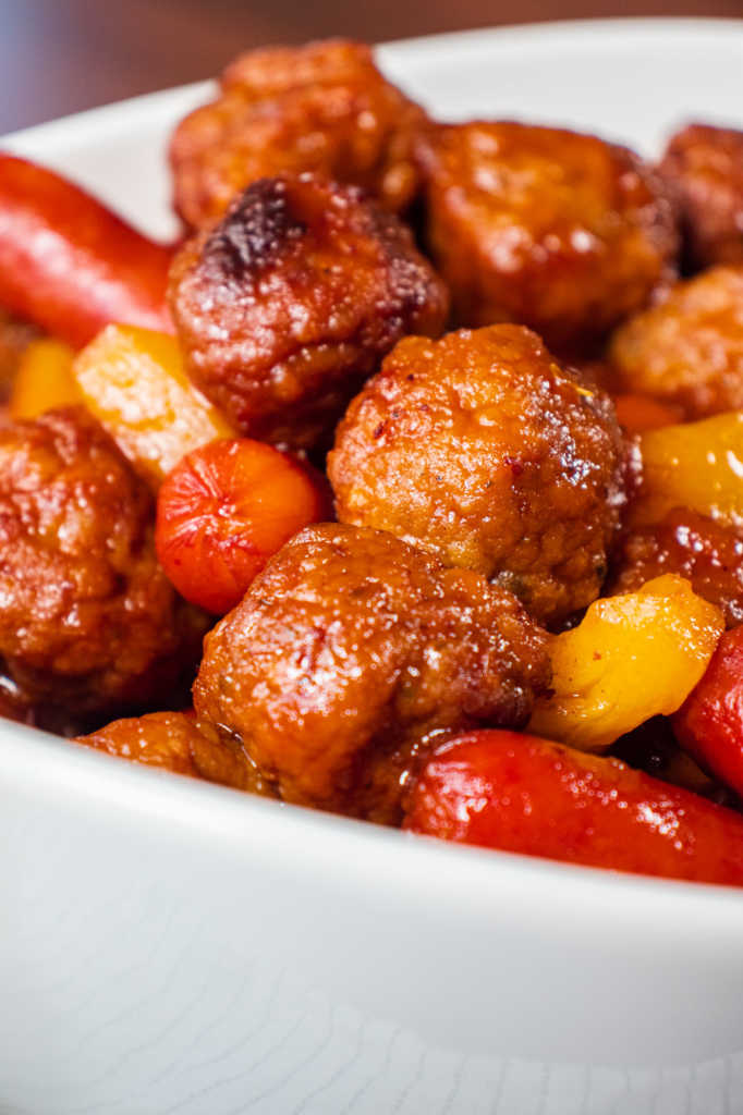 Meatball Pineapple Smokies 12 Tomatoes