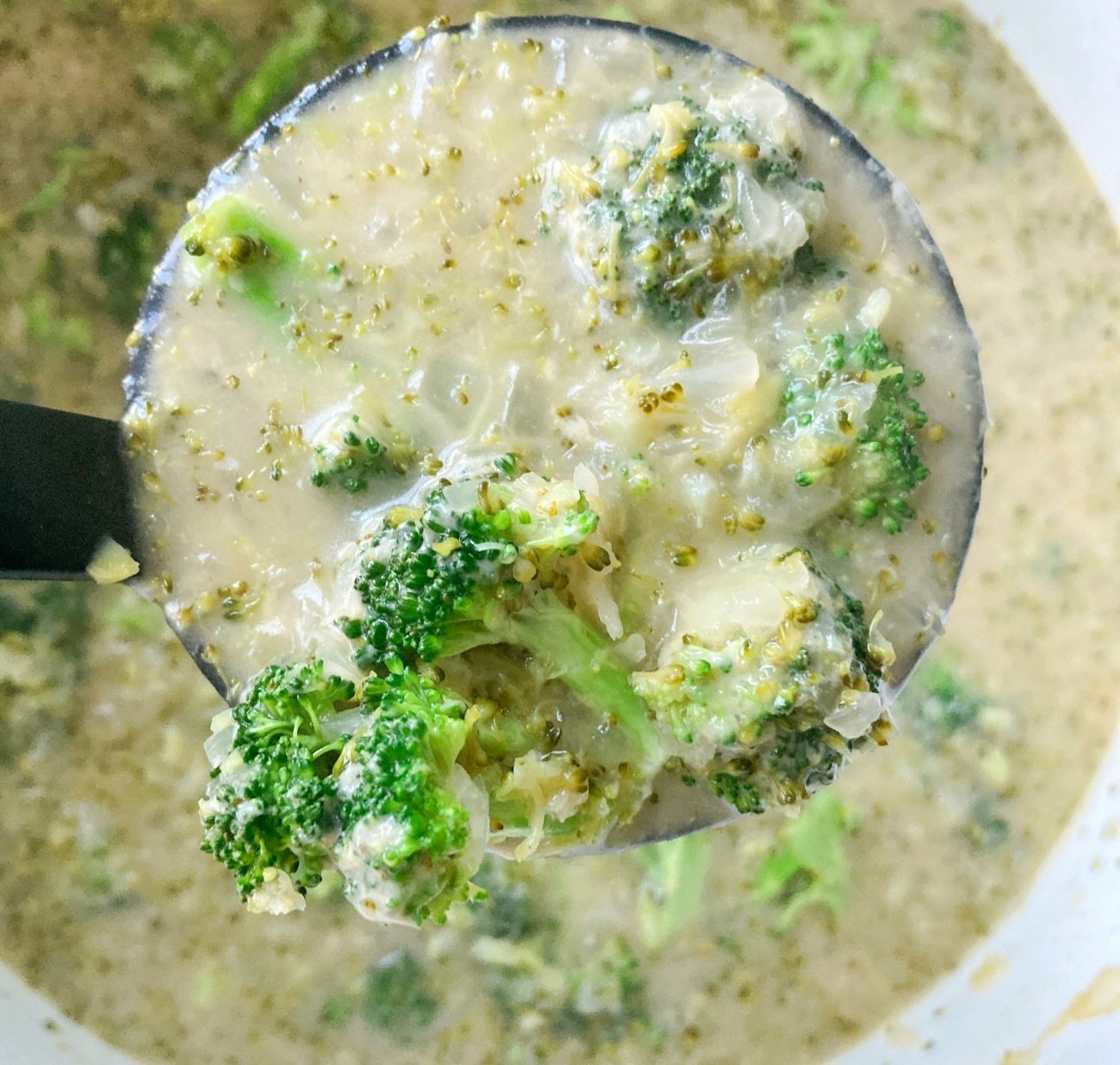 Broccoli Gouda Soup