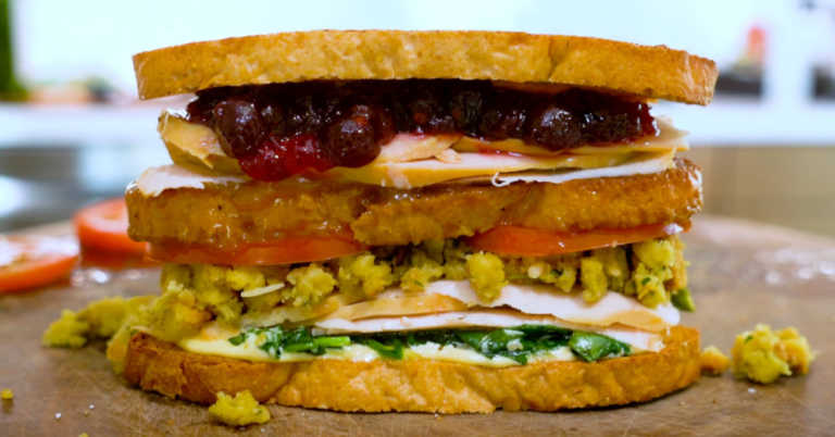 The Ultimate Holiday Leftover Sandwich You Wait For All Year