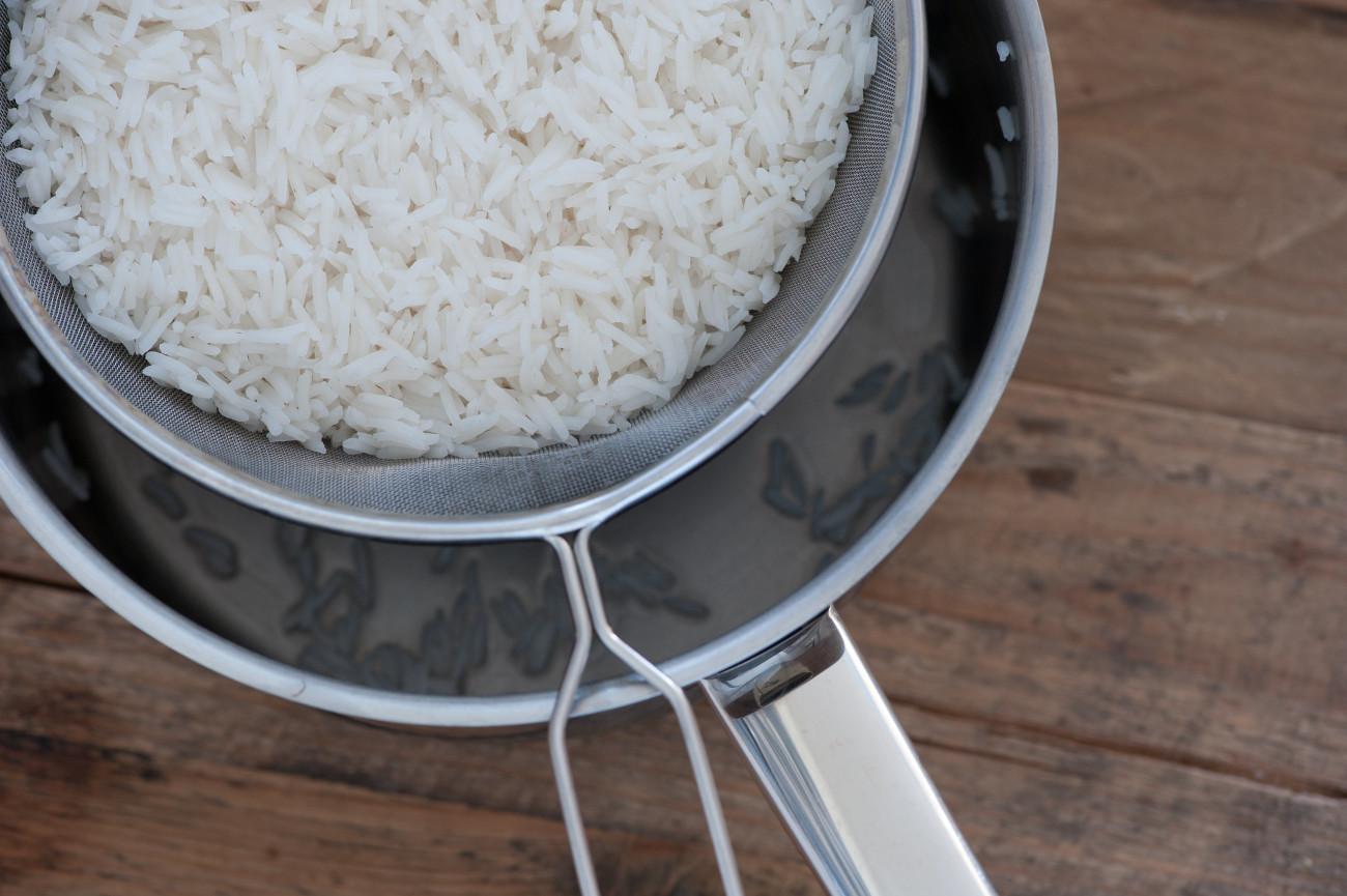 How to Cook Perfect White Rice - Wok and Kin