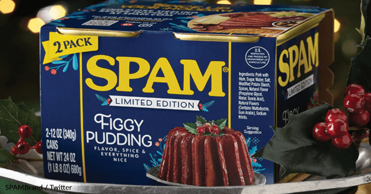 Figgy PuddingFlavored SPAM Is Here Just In Time For The Holidays 12