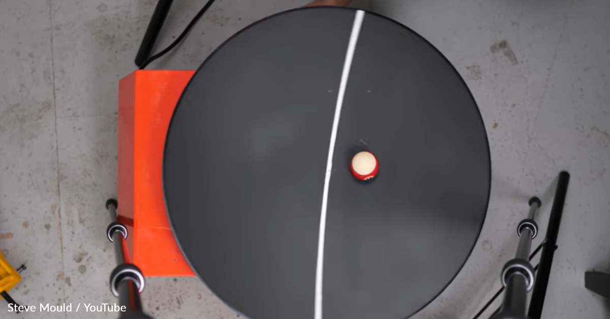 The Reason A Ball Won’t Immediately Roll Off A Turn Table 12 Tomatoes