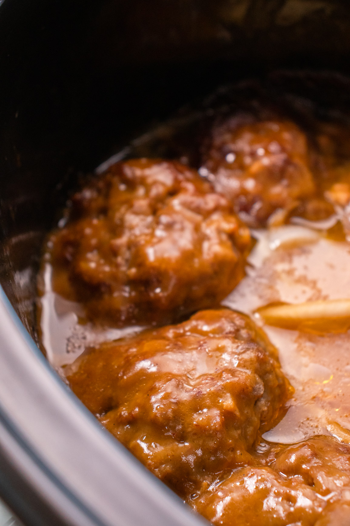 Slow Cooked Salisbury Steak and Crock-Pot® Giveaway 